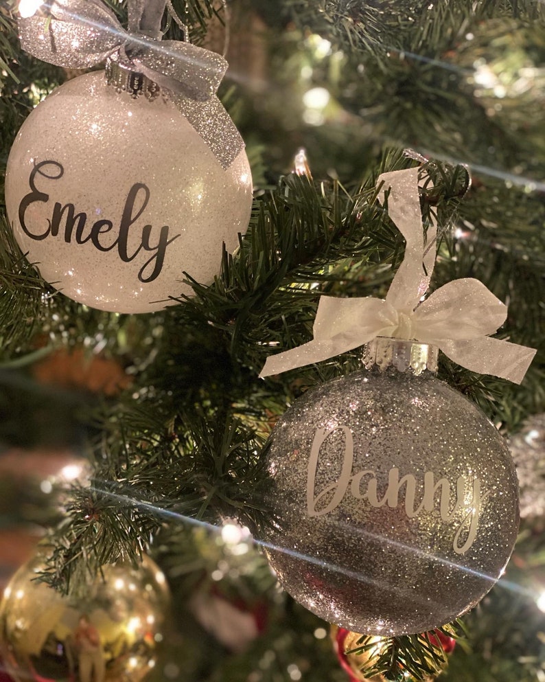 Personalized Christmas Ornaments Custom Name Ornaments image 4