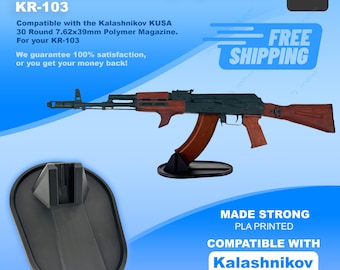Kalashnikov KR-103 Gun Display Stand & Magazine Holder