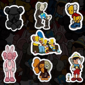 (2) KAWS Sticker Sets