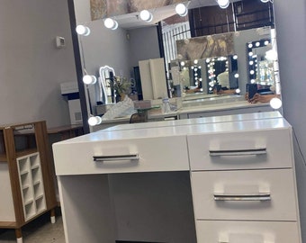 tocador de 05 cajones con juego de bombillas led - Etsy España