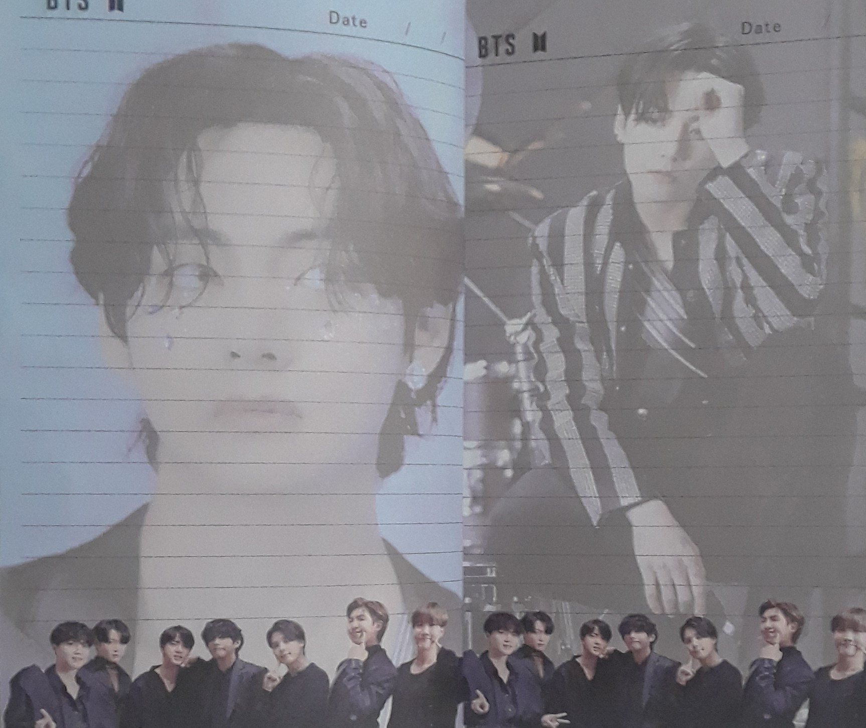 Suga Notepad Notebook Journal Etsy