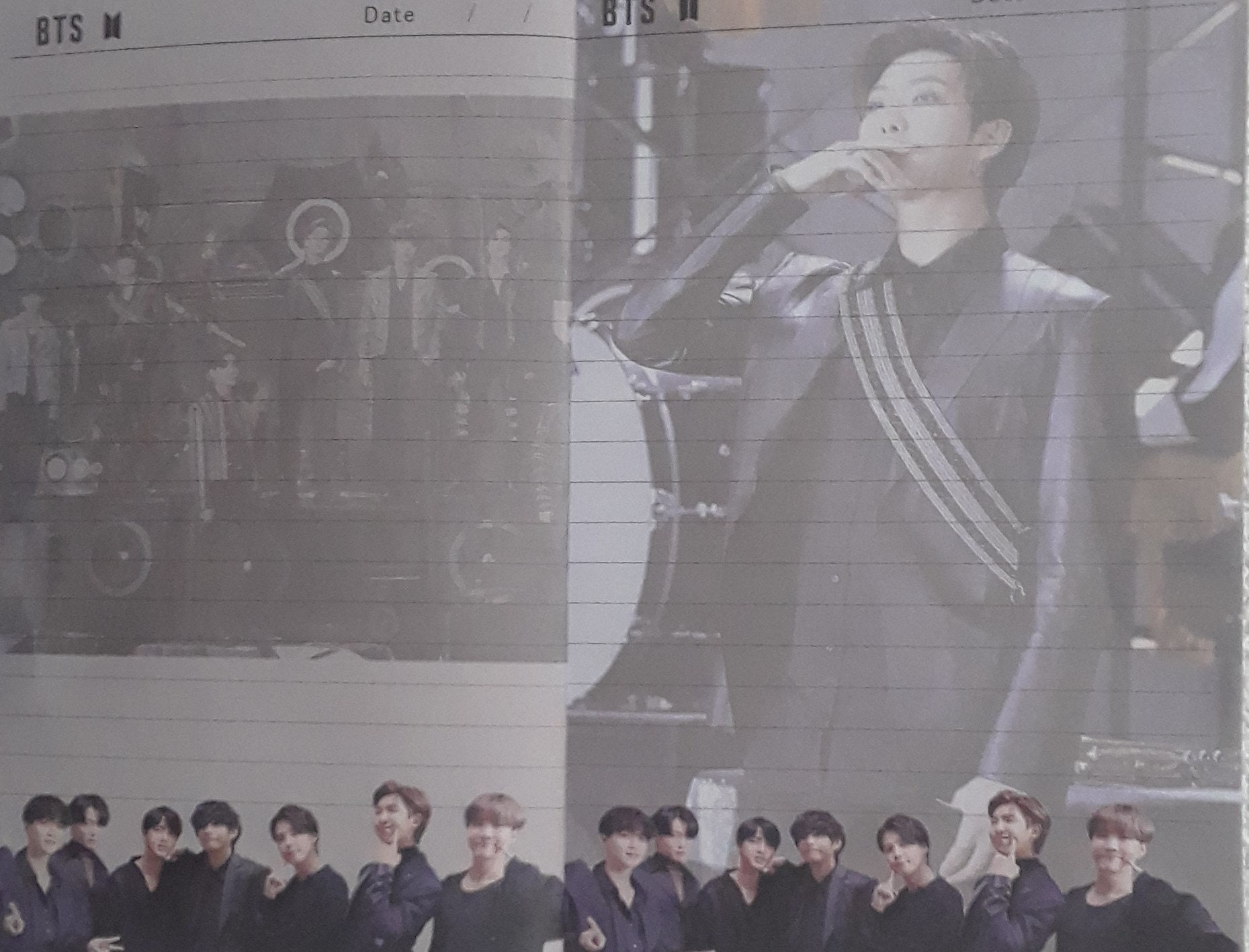 Suga Notepad Notebook Journal Etsy