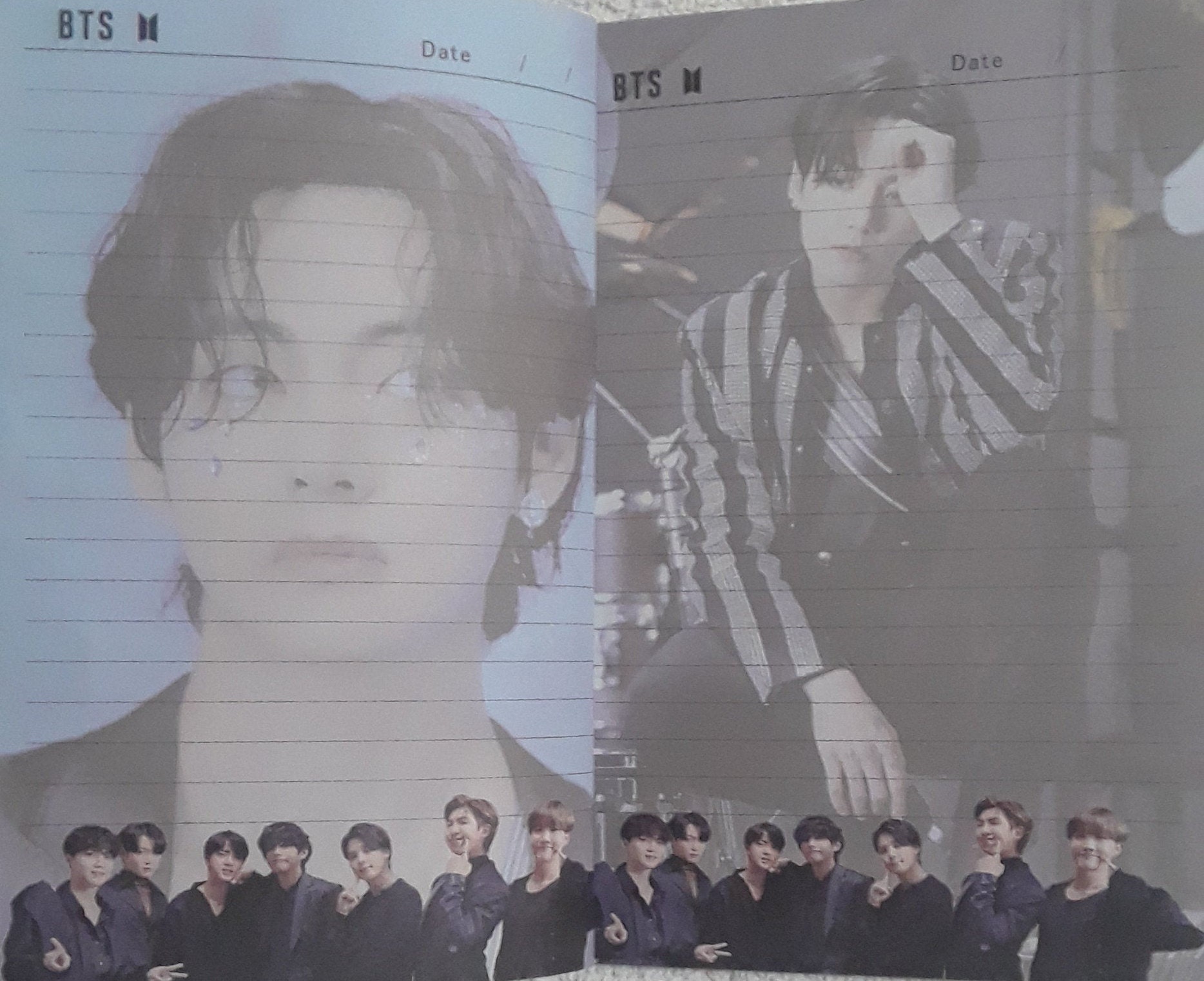 BTS Butter Journal Etsy