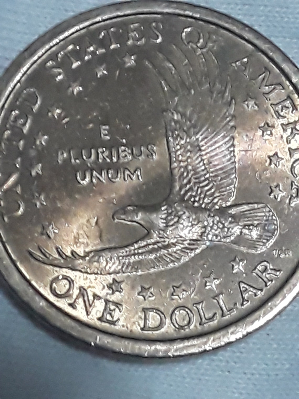 2000 p sacagawea dollar EXTREMELY RARE wounded eagle Etsy