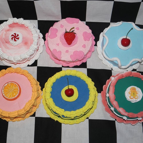 Design Your Own Fake Cake Decoration Adorable Fake Cake Wall | Etsy