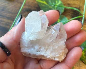 Clear Quartz Crystal Cluster