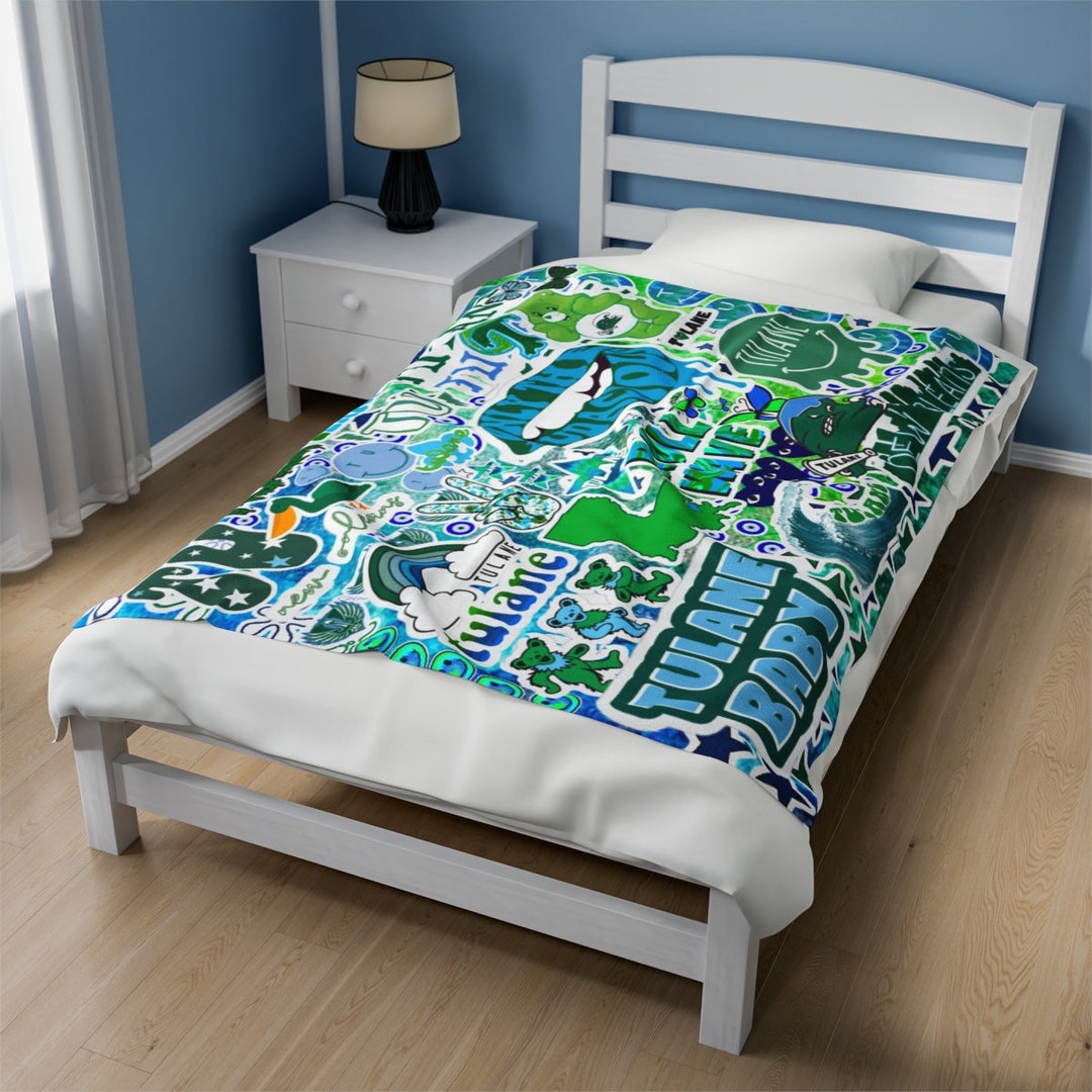 Custom College Blanket Etsy