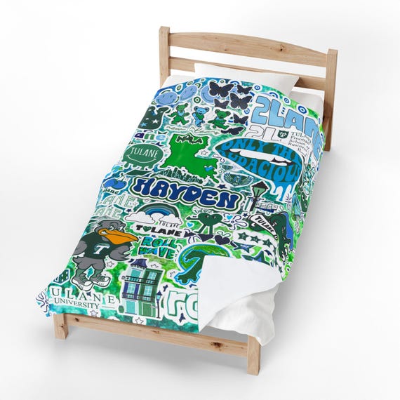 Custom College Blanket