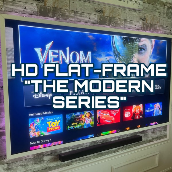 Flat Screen Tv Frame Etsy