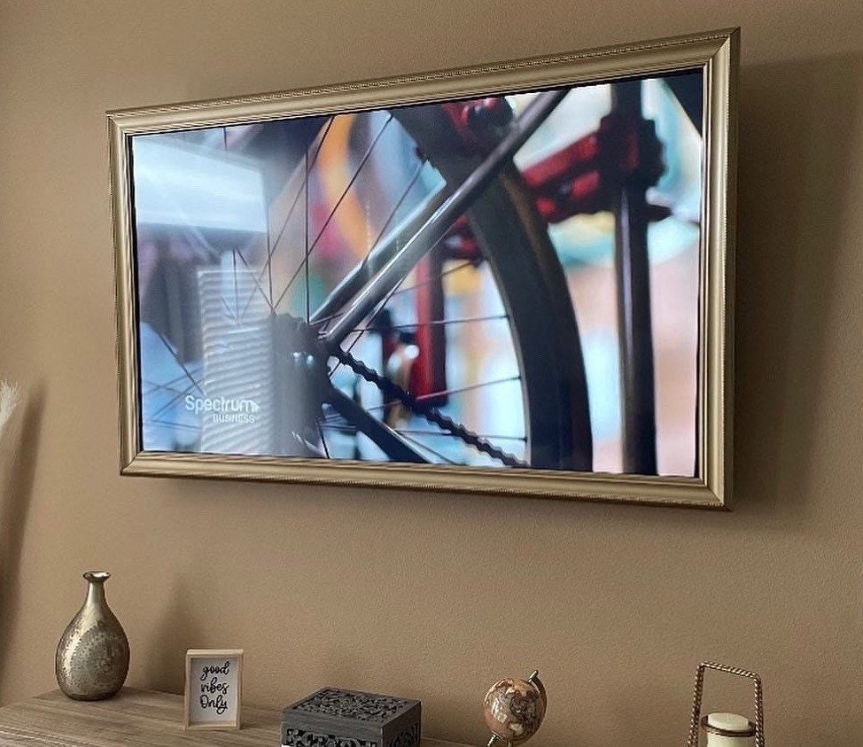 Tv wall frame deals