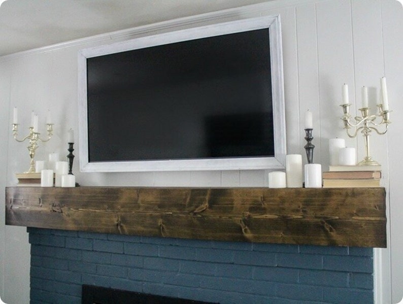 Aesthetic HD Flat Frame For Televisions, Modern Farmhouse TV Mounted Frame, Decorative Flat Screen TV Frame, Modern Room Accents 