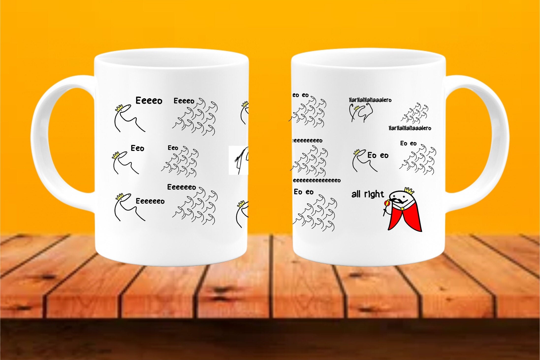 Flork Meme Mug Brazilian Funny Meme Gifts for Friends -  Denmark