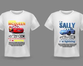 Archivo Digital 10x14 pulgadas McQueen y Sally