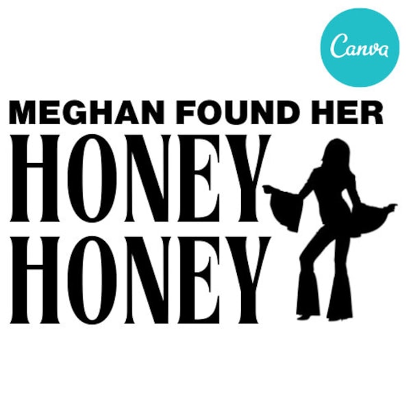 She Found Her Honey Honey Mama Mia Bachelorette Party Dancing Queen Disco CANVA TEMPLATE - EDITABLE