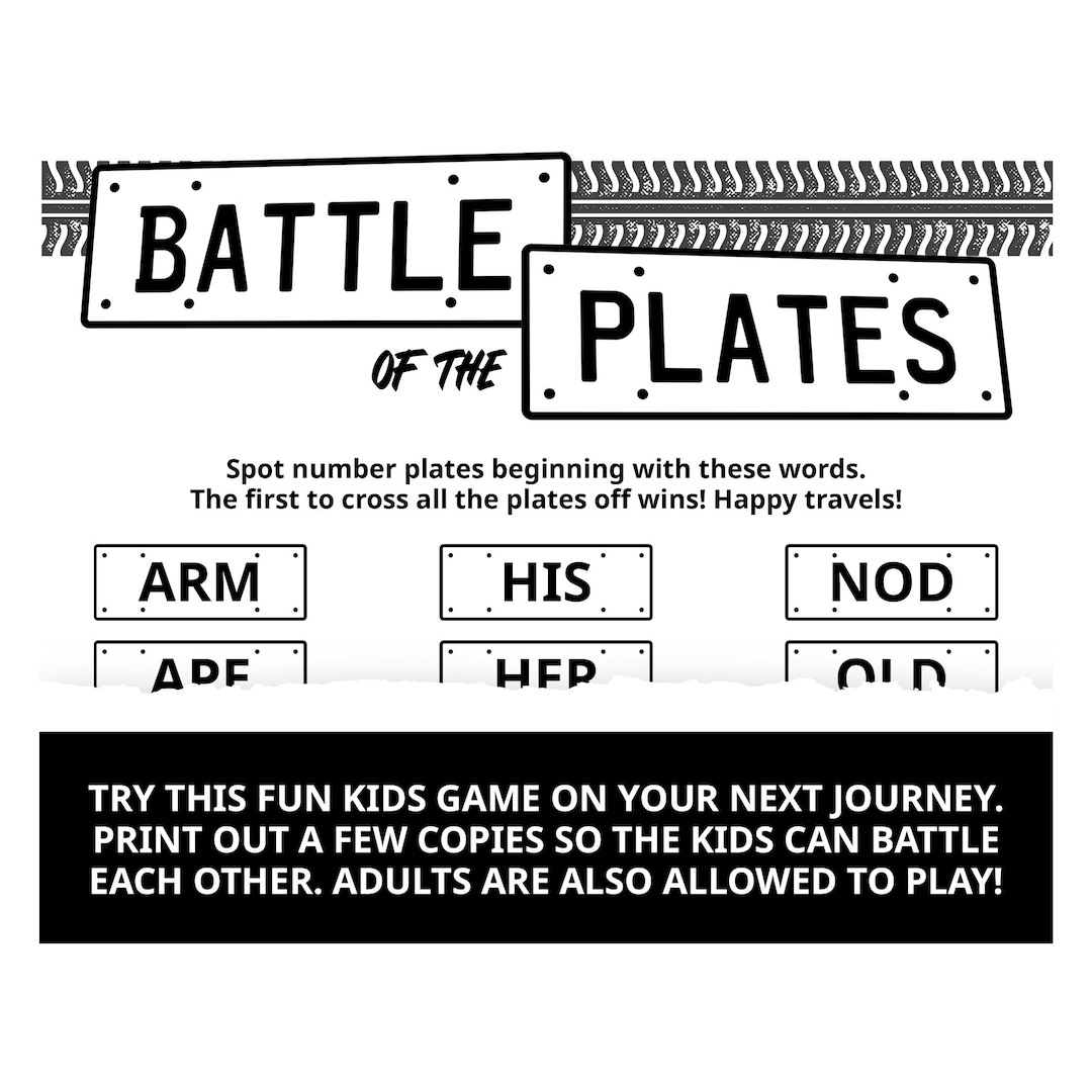 Spot The Car Printable Road Trip Game Fun Travel Journey Car Etsy what-is-your-favorite-road-trip-game-1-15-2024-youtube