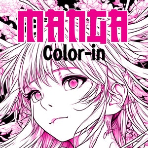 Bajka | Anime | Malowanie po numerach dla dorosłych | Sztuka cyfrowa | Malowanie po numerach | Kolorowanie | Książka do kolorowania | Pij i maluj | Manga