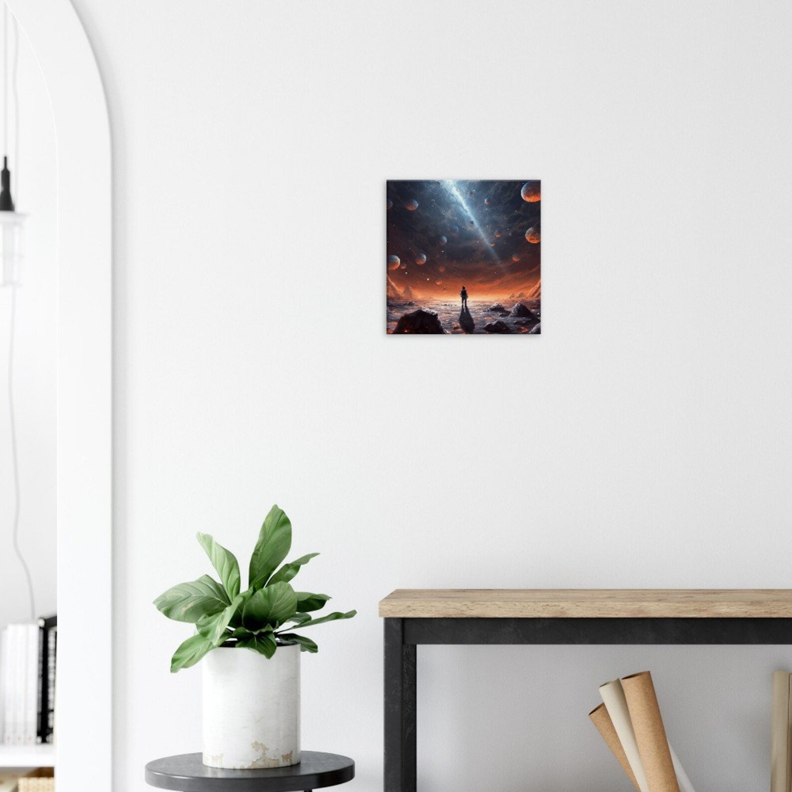 A View From Another Galaxy | Canvas - Etsy