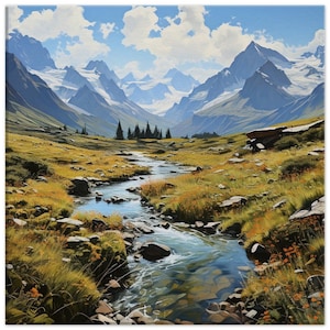 Caucasus Mountains in Georgia | Canvas