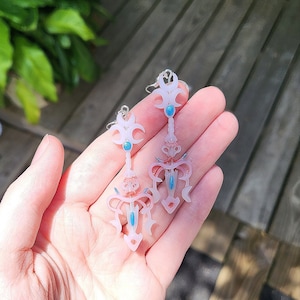 Mipha&#39;s Grace | Mipha Earrings | Inspired by &quot;The Legend of Zelda&quot;