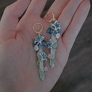 The Sleeping Sword | The Legend of Zelda Inspired Earrings