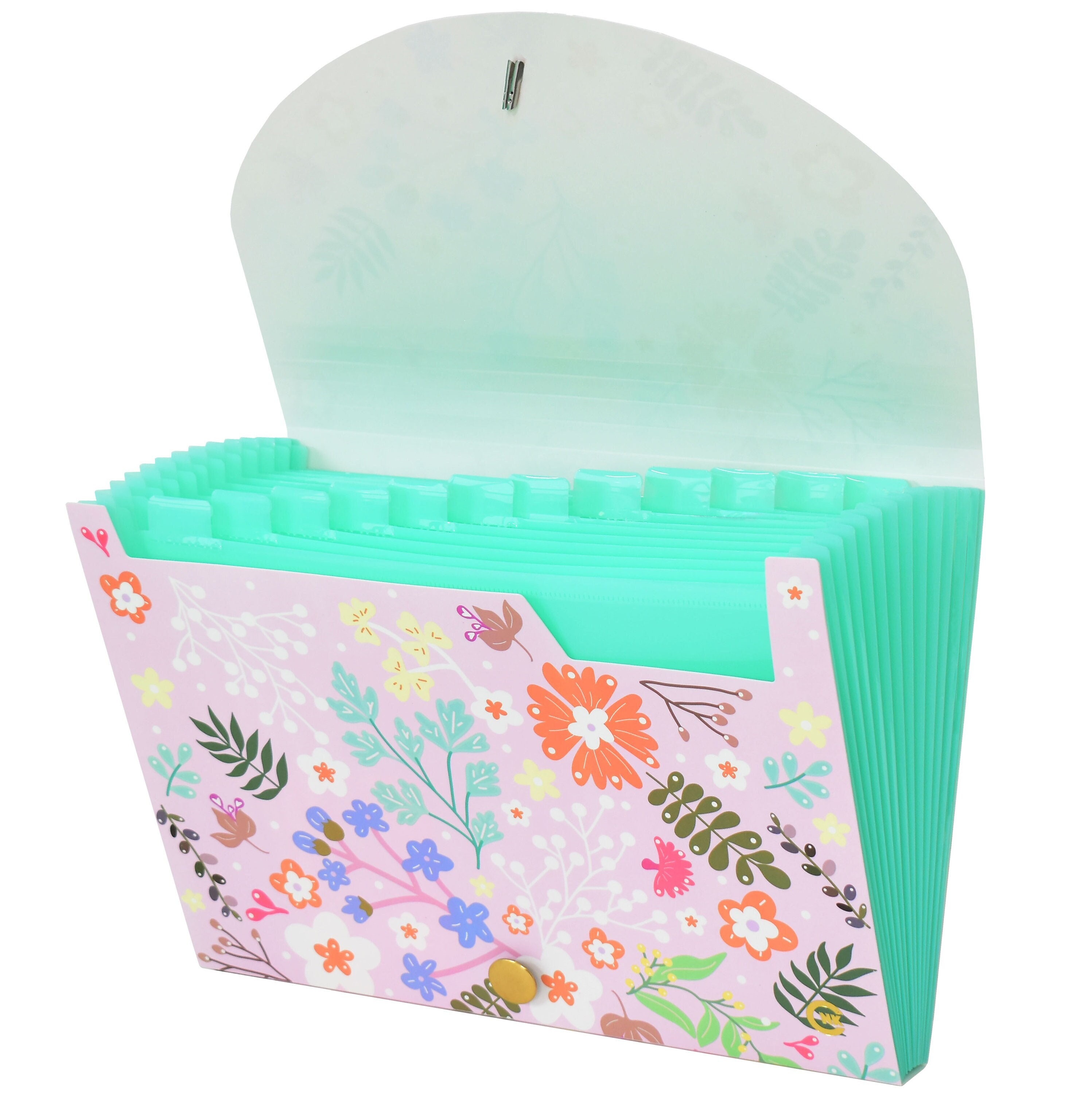 CNK Accordian File Organizer 13 Pockets Expanding File Folder for