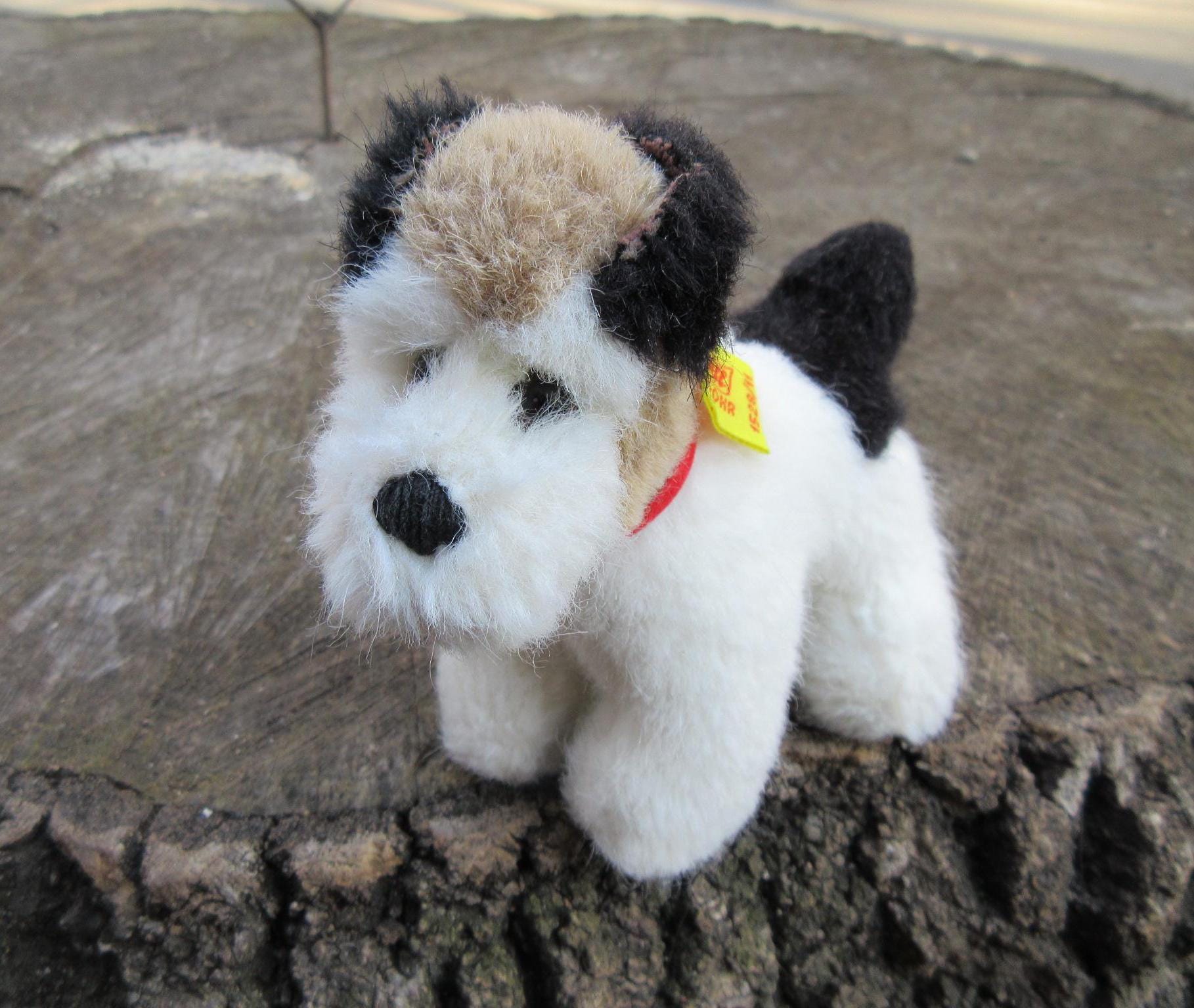 ヴィンテージ STEIFF フォクシー ドッグ テリア ぬいぐるみ