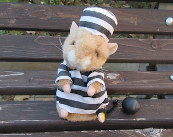 Hámster vintage de Gemmy Jailhouse Rock, juguete de Elvis bailando (2002)