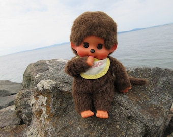 モンチッチ セキグチ 女の子 泣き顔 おしゃぶり 猿 人形 7.08