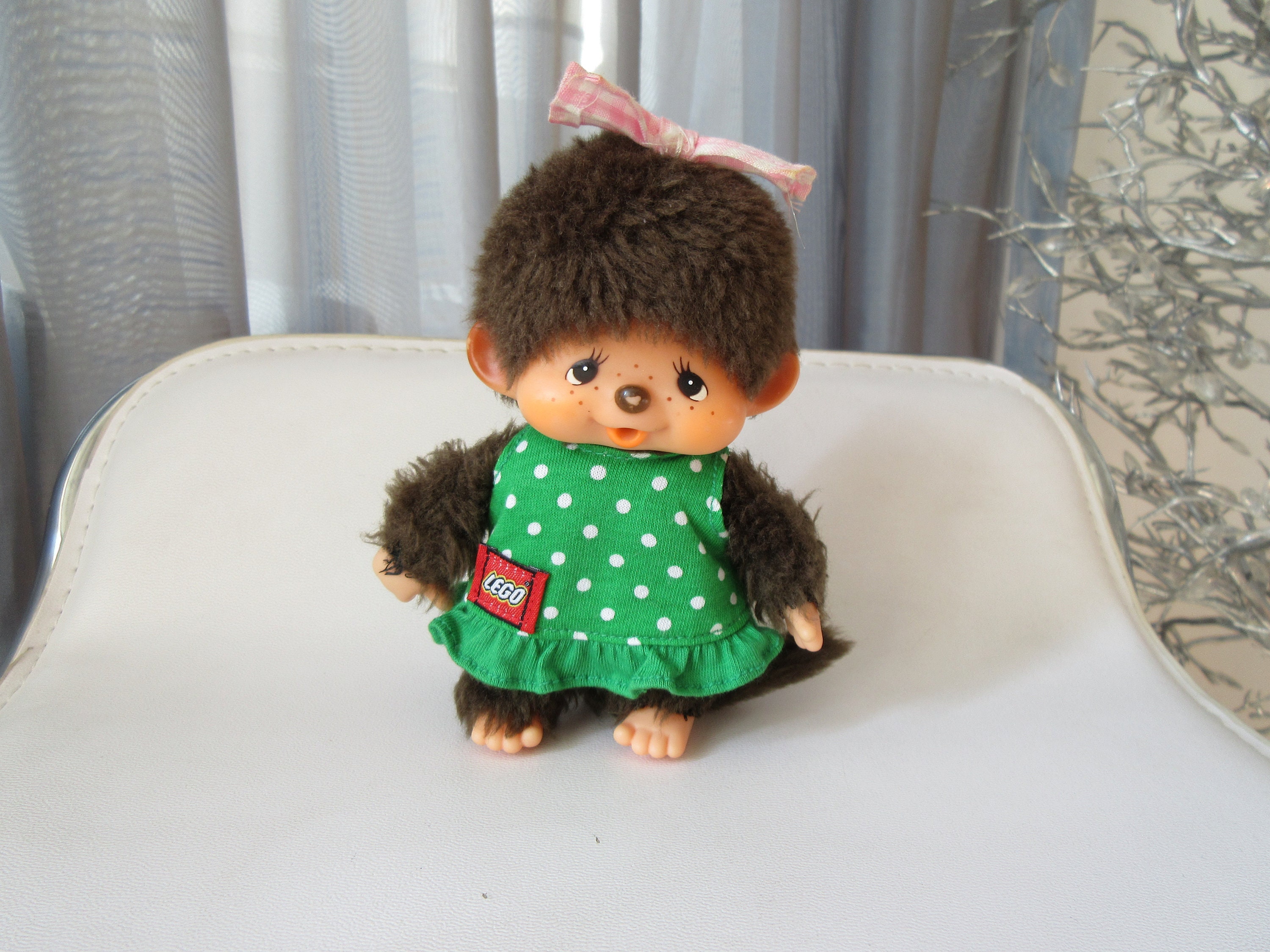 Vintage Sekiguchi Japanese Doll in Overalls with Tag Made in Tokyo Japan  Rare