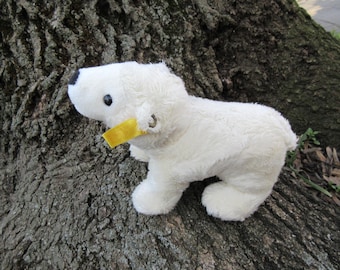 Steiff Fulda Yukon Quest Full Set Musher, Sled, Dogs, Polar Bear