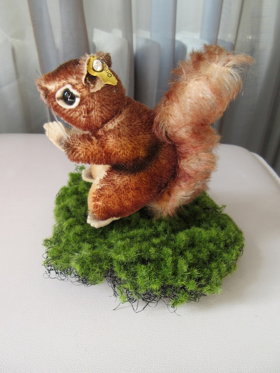 リス　松ぼっくり　ぬいぐるみ　ドイツ　ヴィンテージ リス 松ぼっくり ぬいぐるみ ドイツ ヴィンテージ