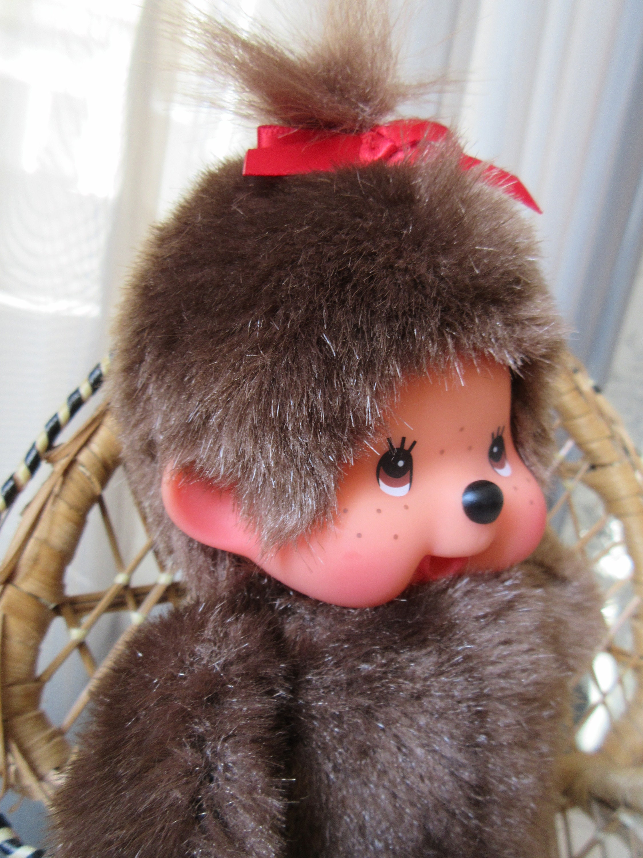 Lot 4 Peluches Monchhichi Kiki Sekiguchi – Gift From Angel, Fait France