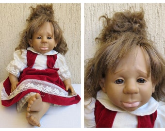 Vintage PAKOS Spanish Girl Doll Expressions Doll Ropa Original 43cm/16.92'' in