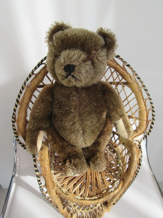 HERMANN TEDDY ORIGINAL Vintage 80 s Mohair Teddy Bear Fully