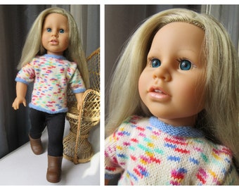 Vintage 1996's LOTUS ONDA DOLL 18'' Friend American Girl, Vinyl w/Cloth Body Collectible Doll Blonde Hair Blue Eyes