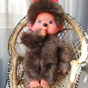 Vintage Collectible Girl Monchhichi Sekiguchi A Gift From Angel Label ...