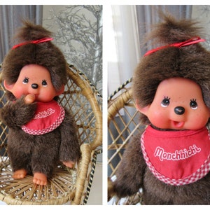 Porte clef Peluche Singe Kiki Monchhichi SEKIGUCHI NEUF