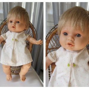 Antonio Juan Doll Made in Spain Lovely Little Girl Doll, Life Like Doll image 2