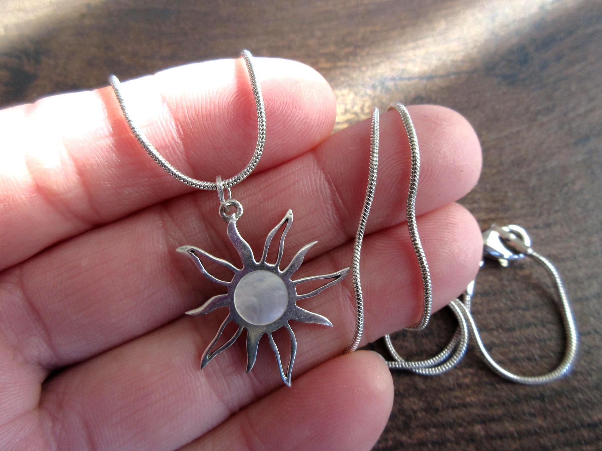 Sergio Bustamante Sun Pendant - Etsy