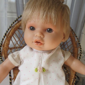 Antonio Juan Doll Made in Spain Lovely Little Girl Doll, Life Like Doll image 5