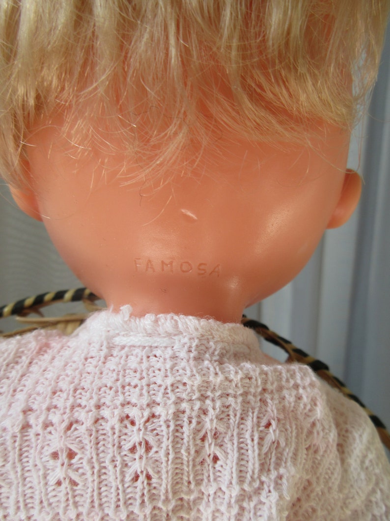 Vintage FAMOSA Baby Expressions Doll / 10.23'' Etsy