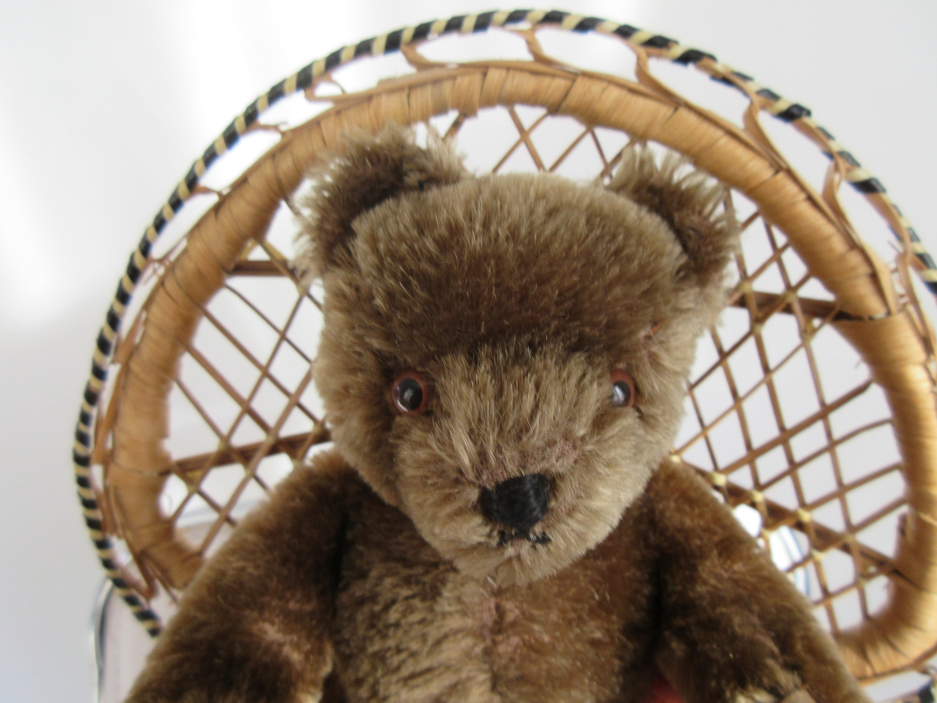 ヴィンテージ ヘルマン モヘア テディベア：80年代西ドイツ