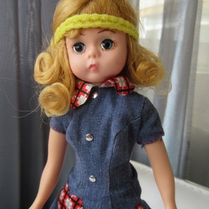 Muñeca vintage Madame Alexander: Muñeca de vinilo con ojos soñolientos (24 cm)