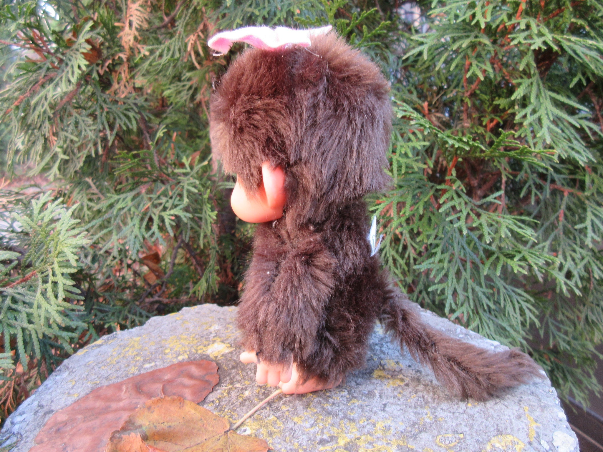 Monchhichi Sekiguchi Bebichhichi Little Girl Sucking Finger
