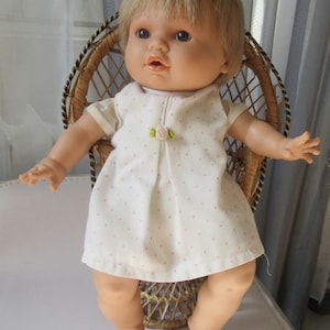 Antonio Juan Doll Made in Spain Lovely Little Girl Doll, Life Like Doll image 3