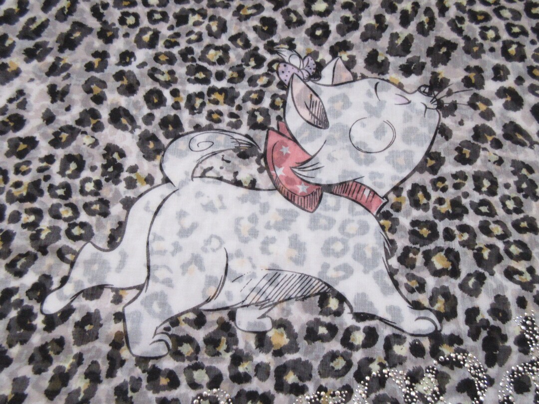 Disney Marie Animal Leopard Print Infinity Wrap/scarf by CODELLO ...