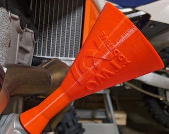 Threaded & Vented Dirt Bike Oil Funnel