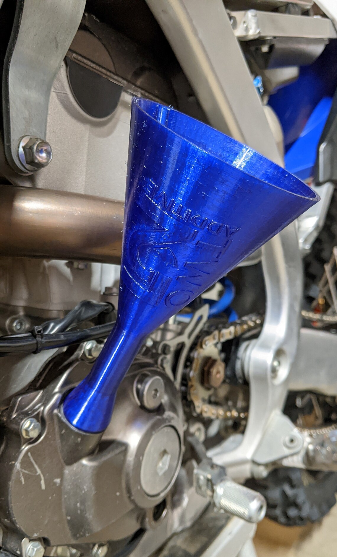 Threaded & Vented Dirt Bike Oil Funnel Etsy