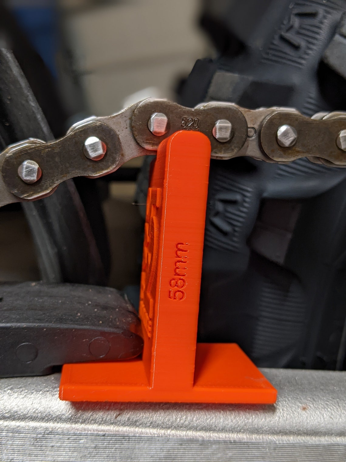 Dirt Bike Chain Tension Gauge Tool Etsy