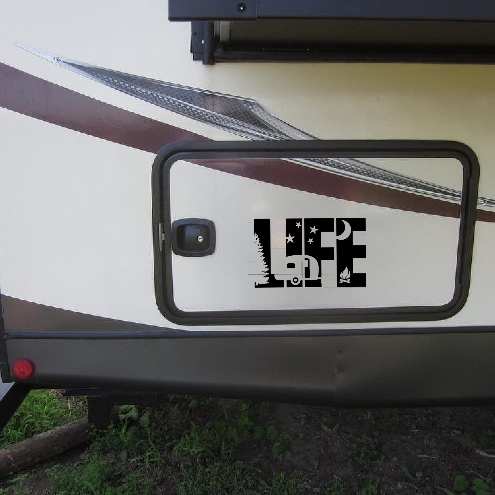 Laptop camper decal rv sticker Vinyl Decal Camping Life sticker ...